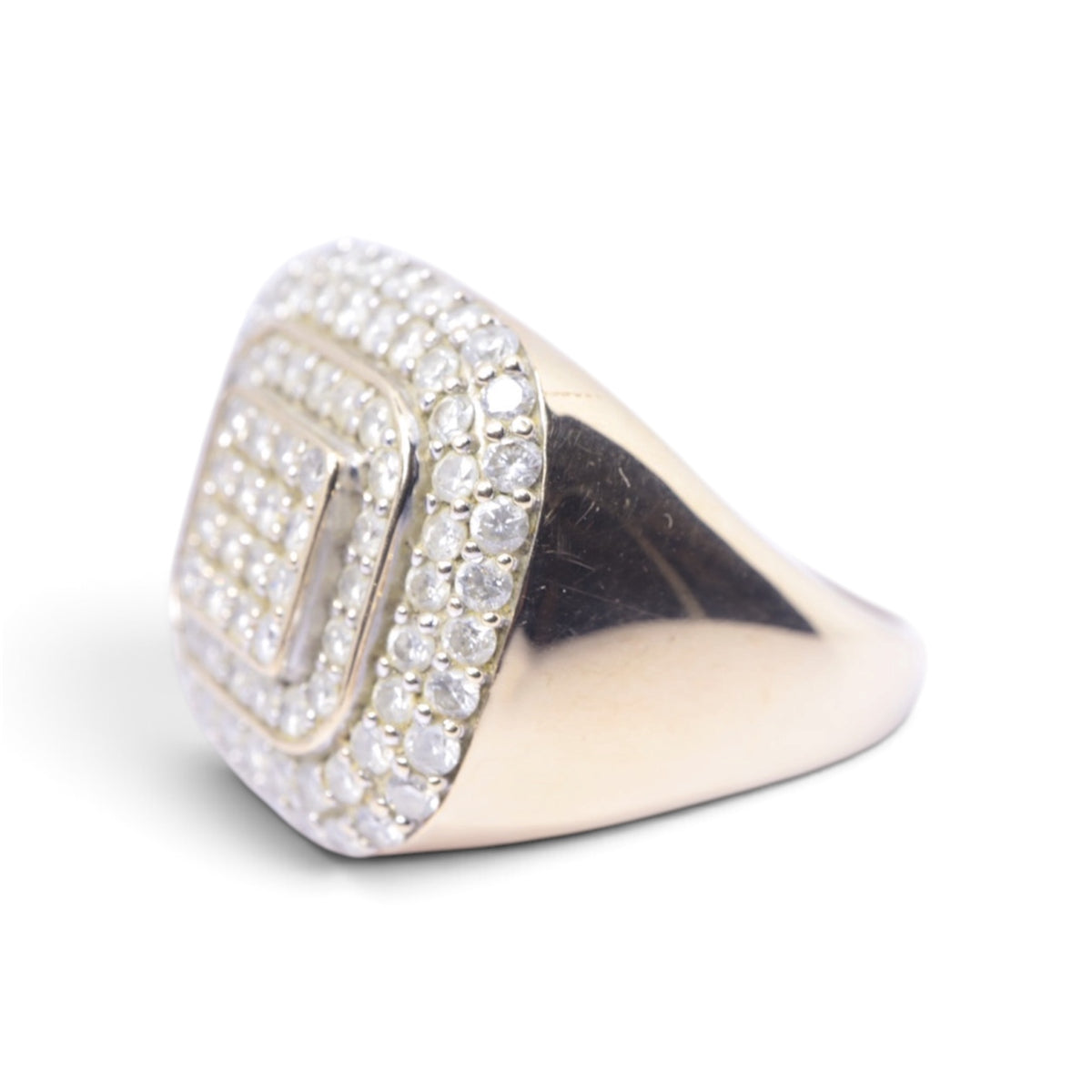 Diamond statement ring, Syna Jewellery consignment Brisbane